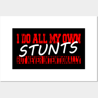 I Do All My Own Stunts Posters and Art